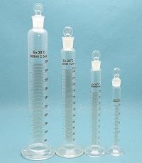 Measuring Cylinder with Glass Stopper
