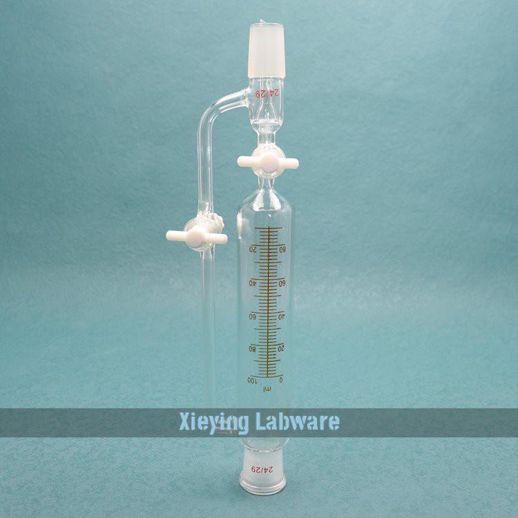 Pressure Equalizing Dropping Funnel with Double PTFE Stopcock