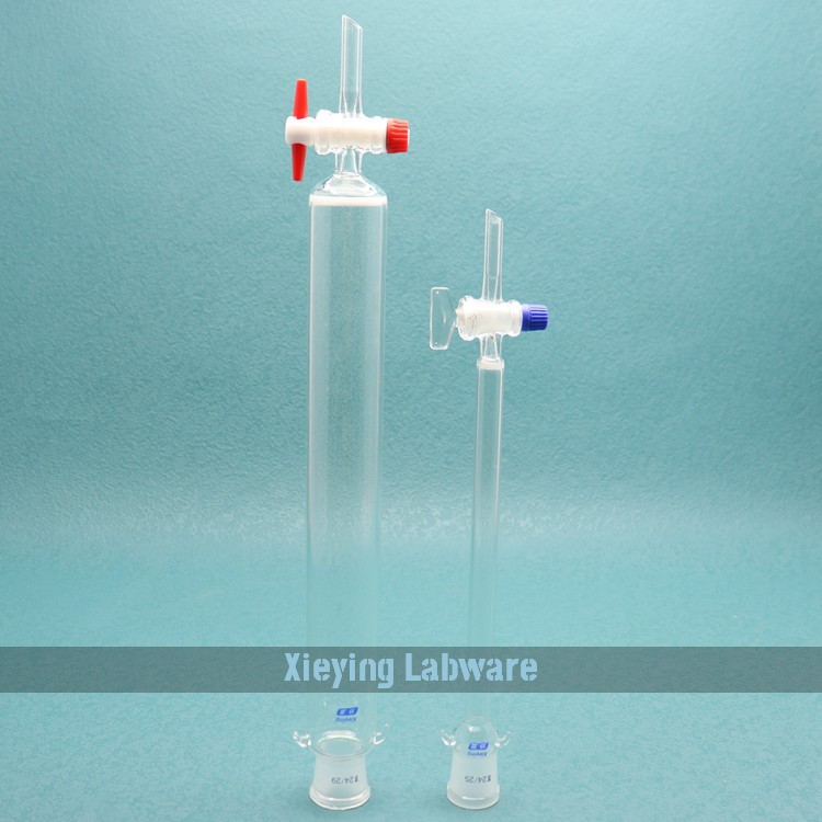 Lab Glass Chromatographic Column
