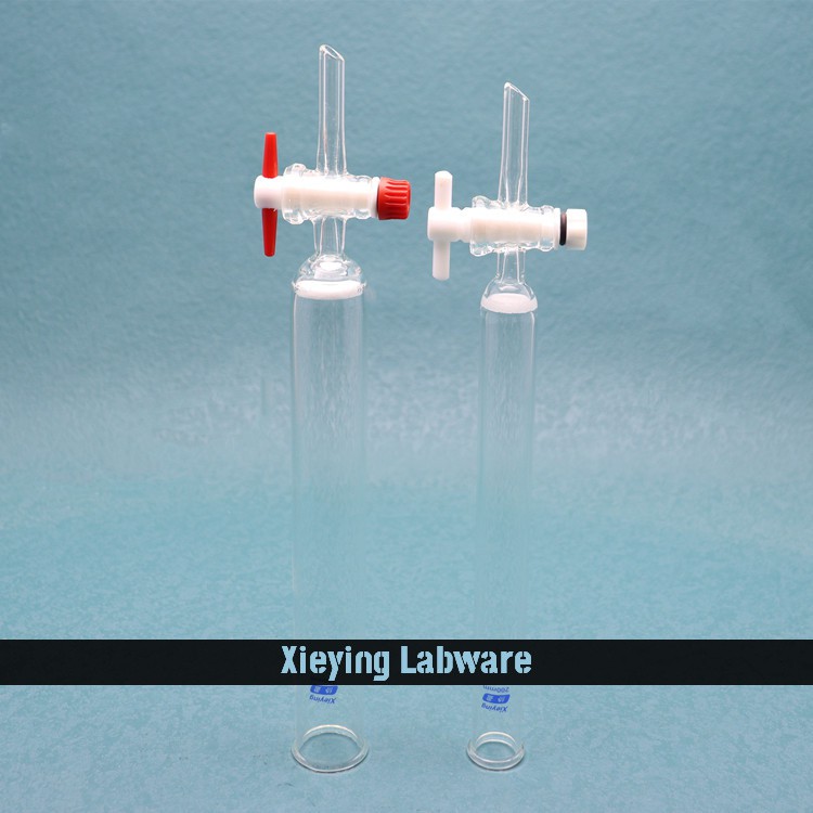 Chromatographic Column with PTFE Stopcock