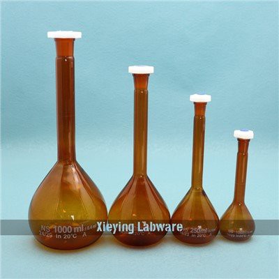 Amber Volumetric Flask