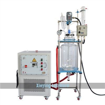 Double Layer Glass Reactor