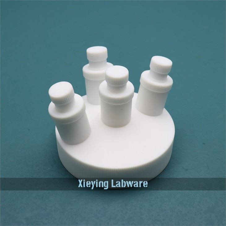 White Ptfe Flask