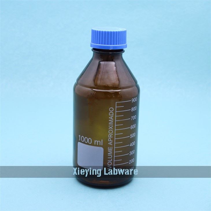 Amber GL45 Reagent Bottle