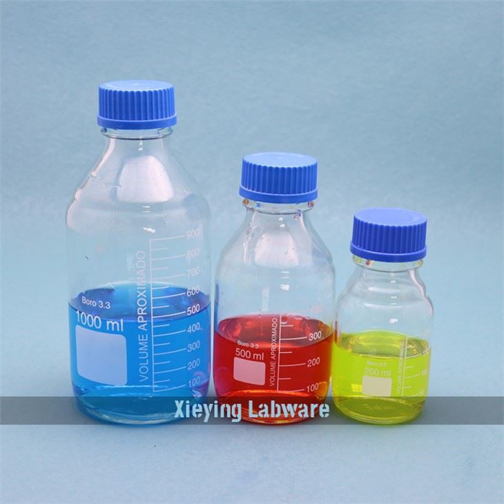 Clear GL45 Reagent Bottle (2)