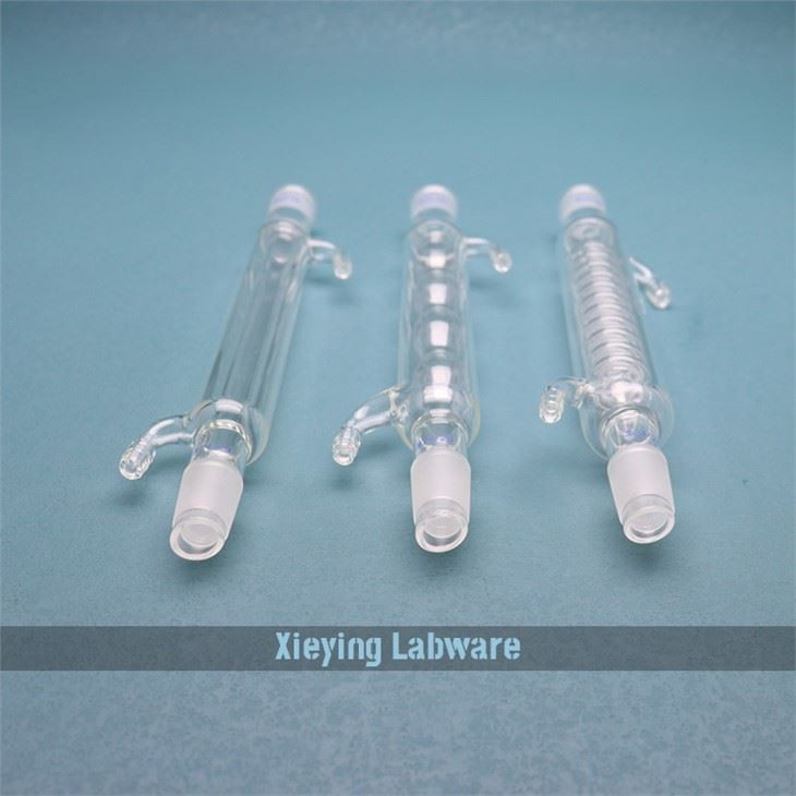 Glass laboratory condensers