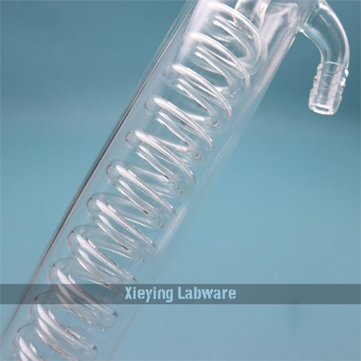 glass coiled graham condenser
