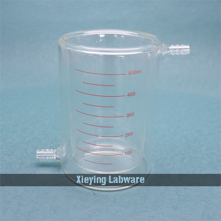 jacketed glass beaker