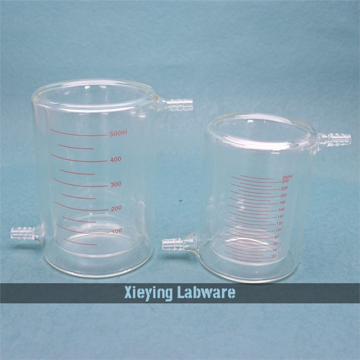 glass jacketed beaker
