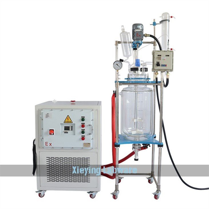 Glass Reactor Jacketed