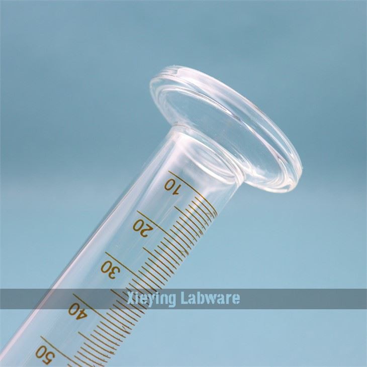 Hexagonal Base Glass  Measuring Cylinder
