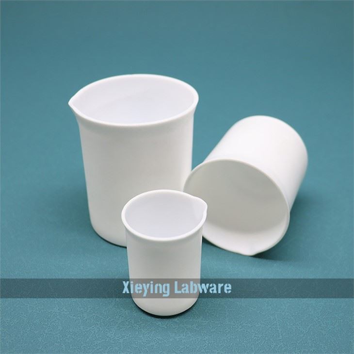 PTFE measuring beaker