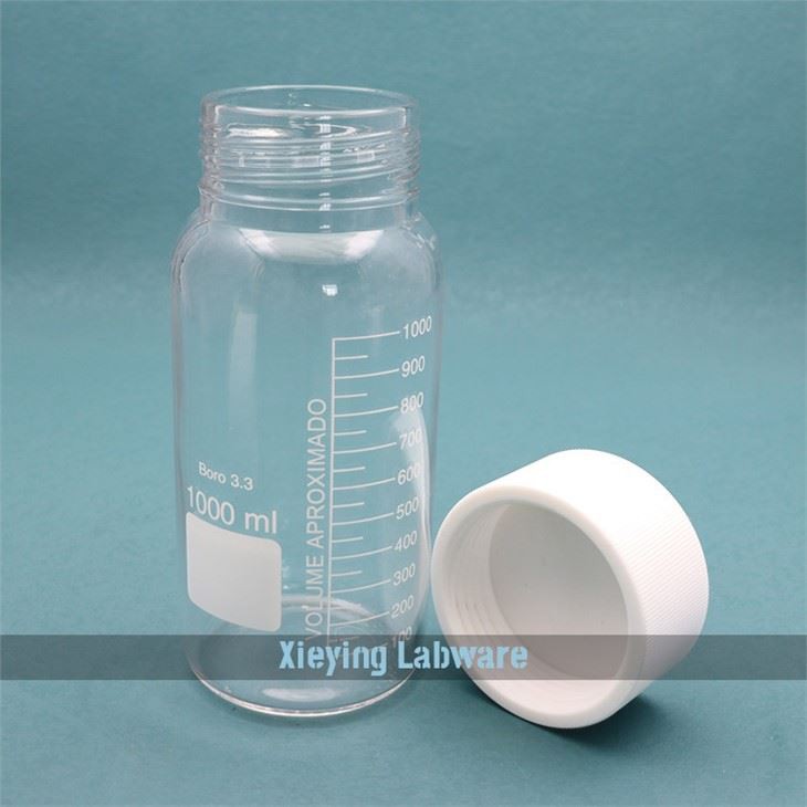 1000ml Wide Mouth Graduated Round Reagent Bottle